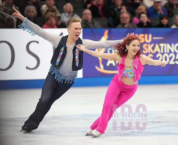 Yuka Orihara & Juho Pirinen (FIN)