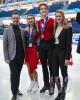 Wolfkostin & Tsarevski with coaches Greg Zuerlein and Tanith Belbin