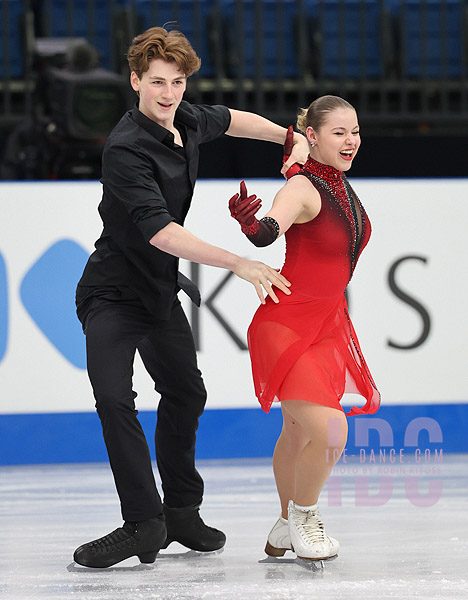 Sofiia Beznosikova & Max Leleu (BEL)