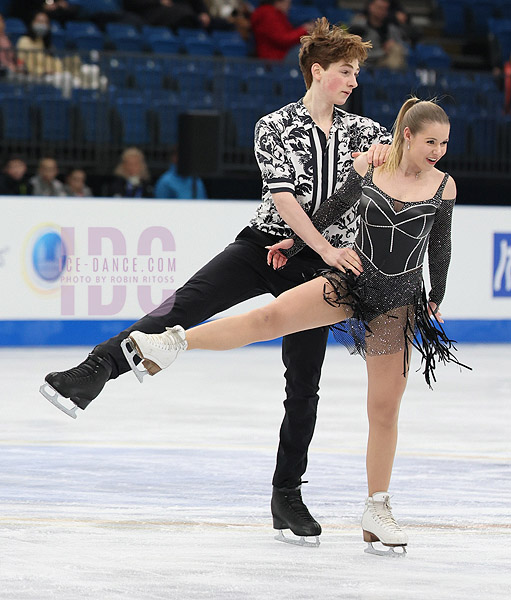 Sofiia Beznosikova & Max Leleu (BEL)