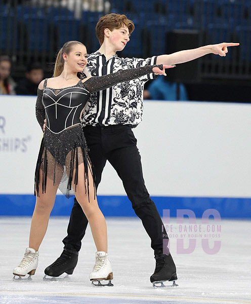 Sofiia Beznosikova & Max Leleu (BEL)