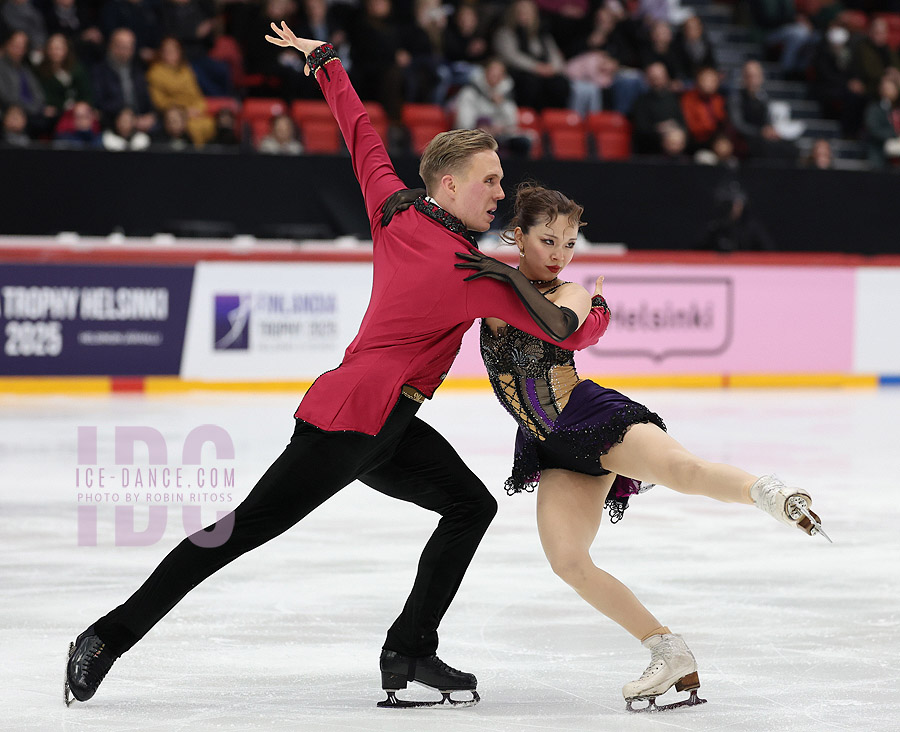 Yuka Orihara & Juho Pirinen (FIN)