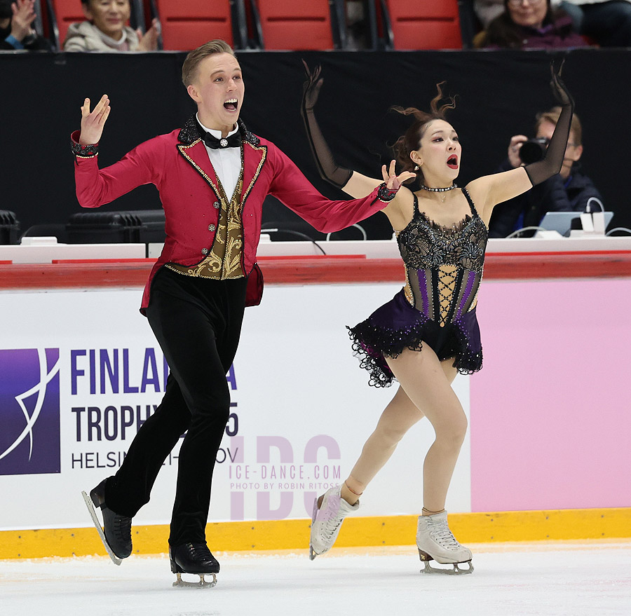 Yuka Orihara & Juho Pirinen (FIN)