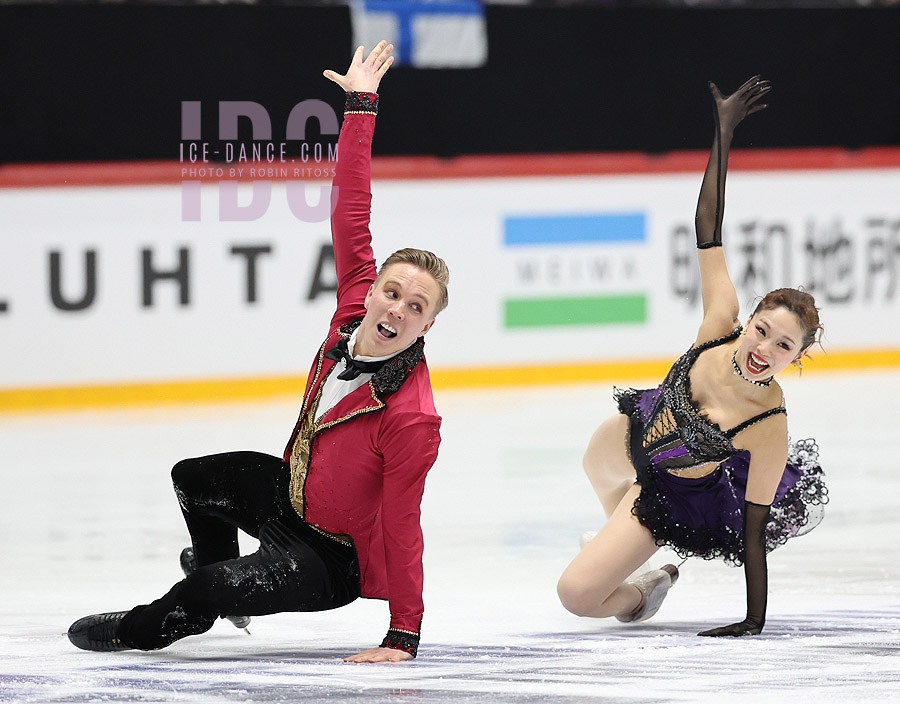 Yuka Orihara & Juho Pirinen (FIN)