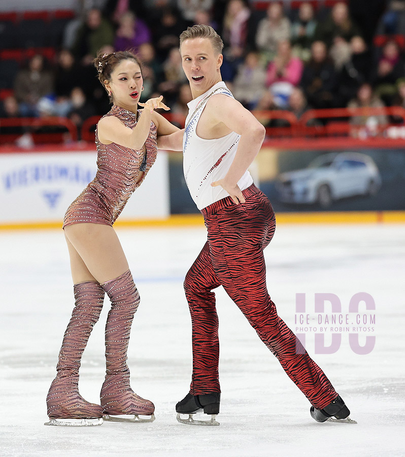 Yuka Orihara & Juho Pirinen (FIN)