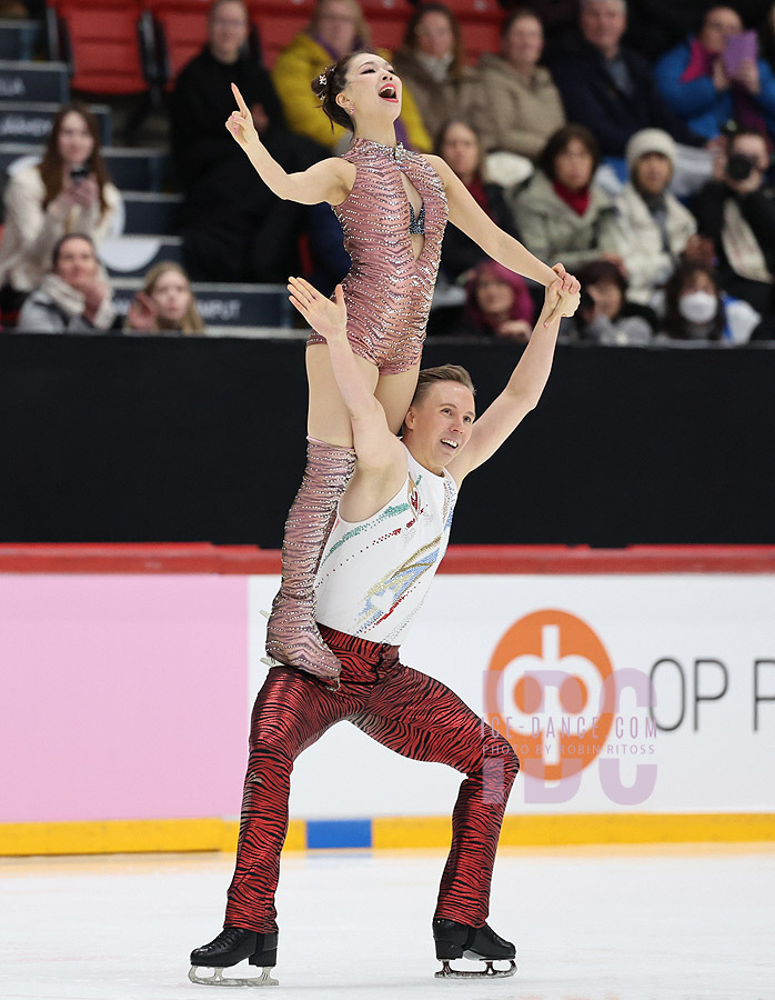 Yuka Orihara & Juho Pirinen (FIN)