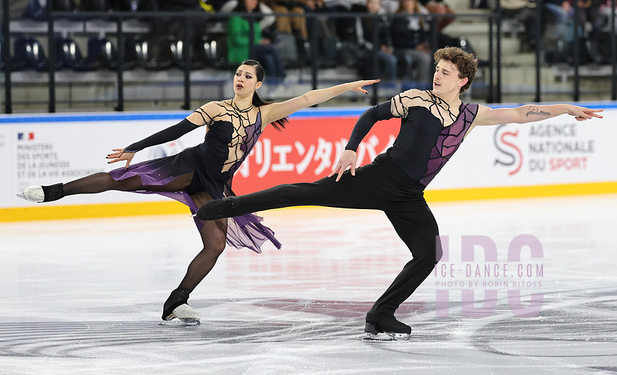 Celina Fradji & Jean-Hans Fourneaux (FRA)