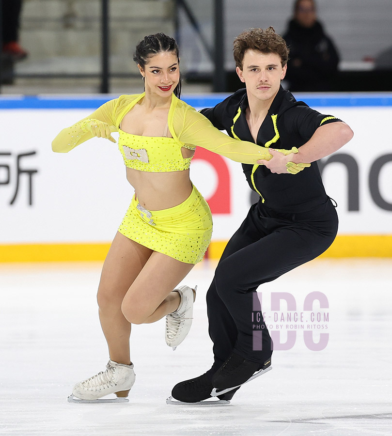 Celina Fradji & Jean-Hans Fourneaux (FRA)