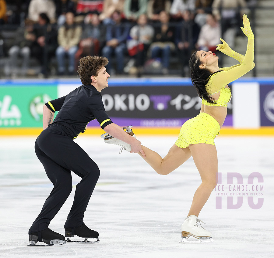 Celina Fradji & Jean-Hans Fourneaux (FRA)