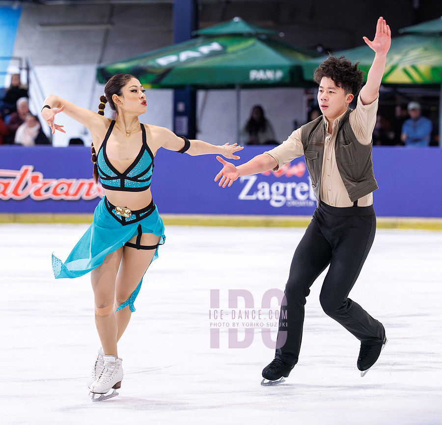 Zixi Xiao & Linghao He (CHN)