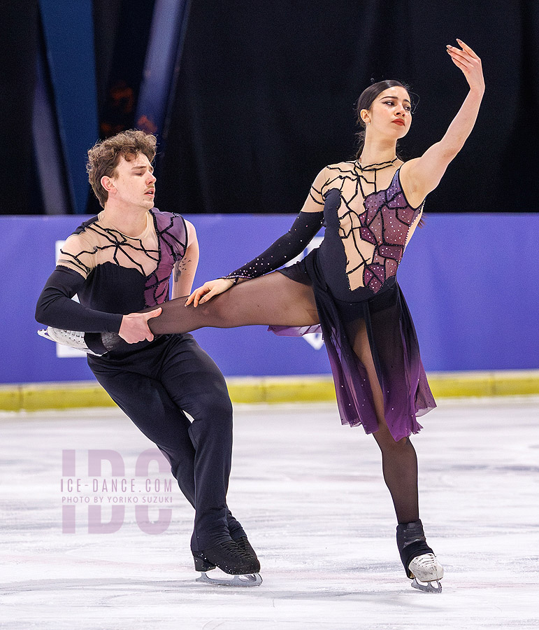 Celina Fradji & Jean-Hans Fourneaux (FRA)