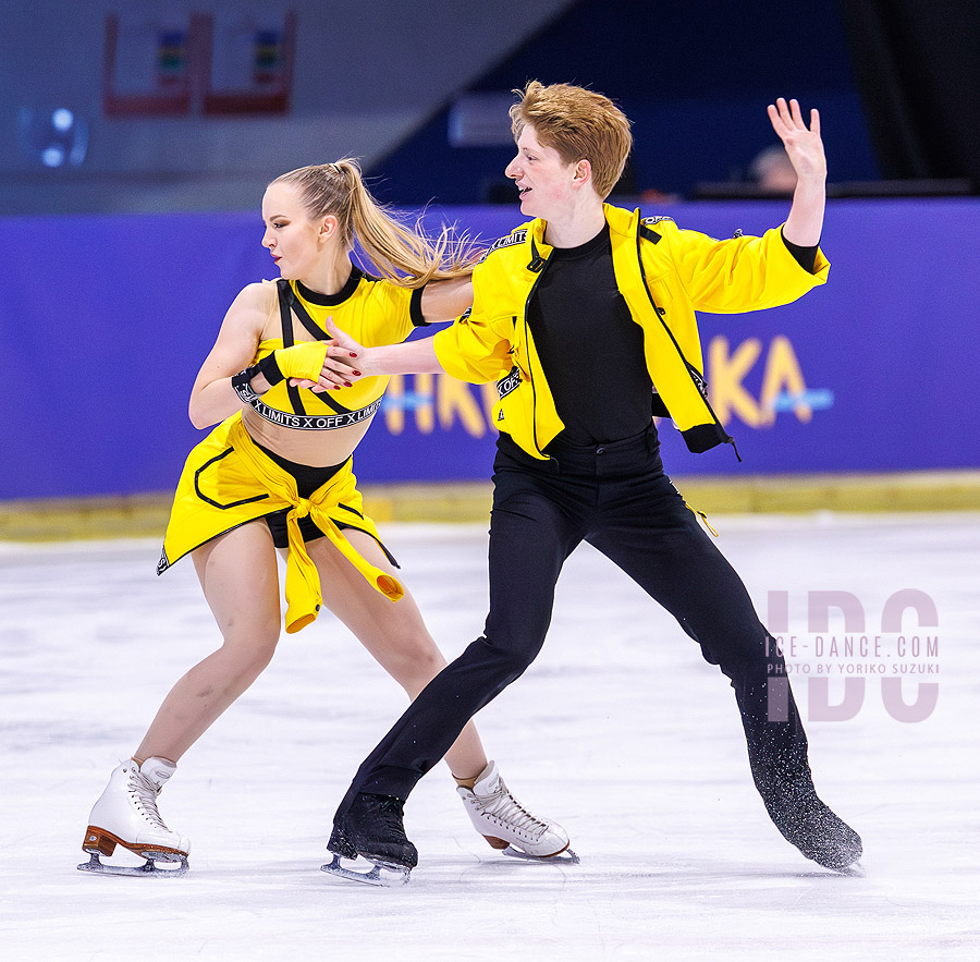 Olexandra Borysova & Aaron Freeman (POL)