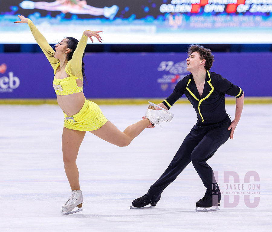 Celina Fradji & Jean-Hans Fourneaux (FRA)
