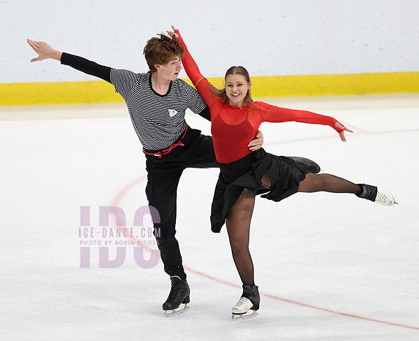Sofiia Beznosikova & Max Leleu (BEL)