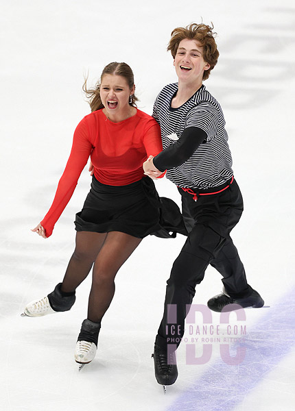 Sofiia Beznosikova & Max Leleu (BEL)