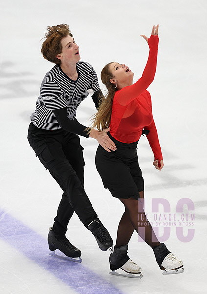 Sofiia Beznosikova & Max Leleu (BEL)