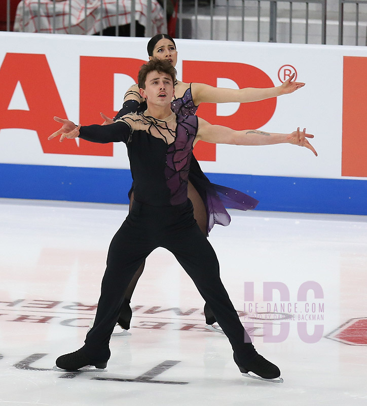 Celina Fradji & Jean-Hans Fourneaux (FRA)