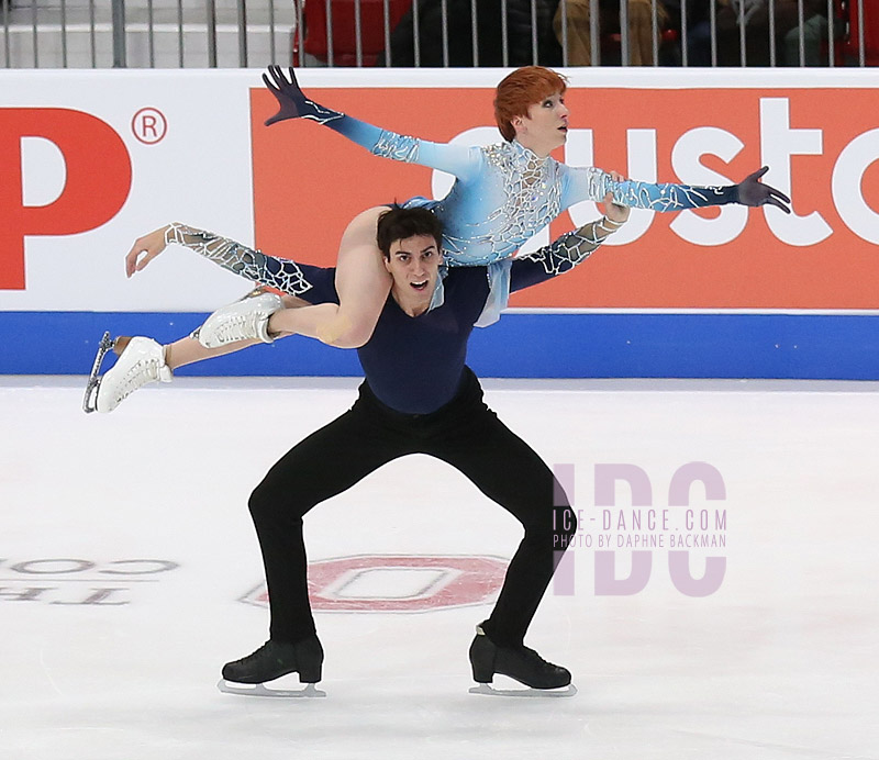 Evgeniia Lopareva & Geoffrey Brissaud (FRA)