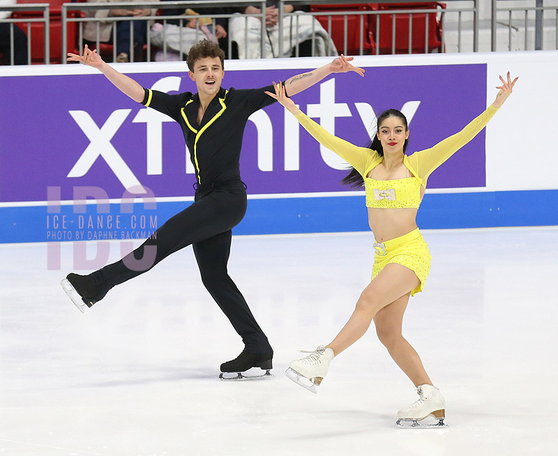 Celina Fradji & Jean-Hans Fourneaux (FRA)