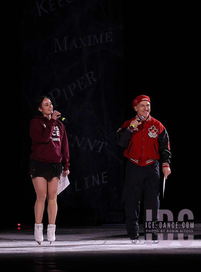 Kaetlyn Osmond and Elvis Stojko