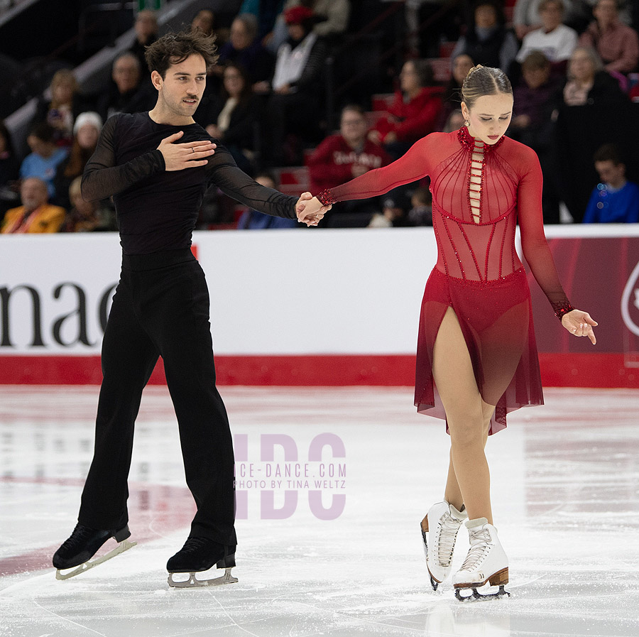 Nadiia Bashynska & Noé Perron