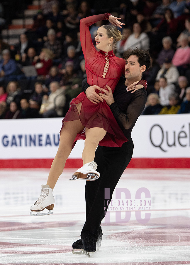 Nadiia Bashynska & Noé Perron
