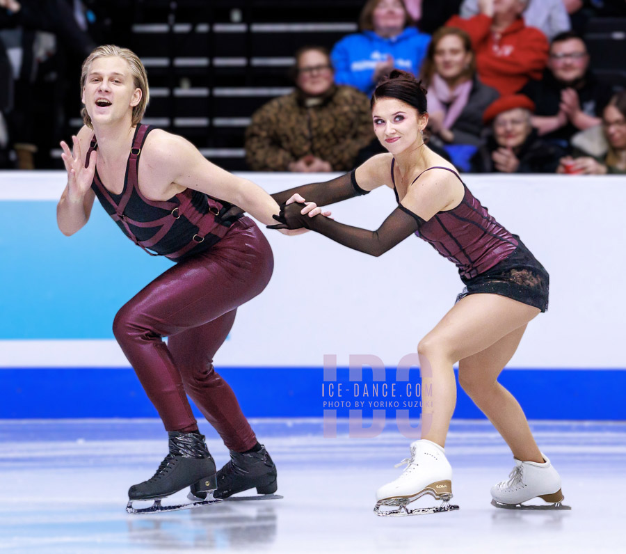 Zoe Larson & Andrii Kapran (UKR)