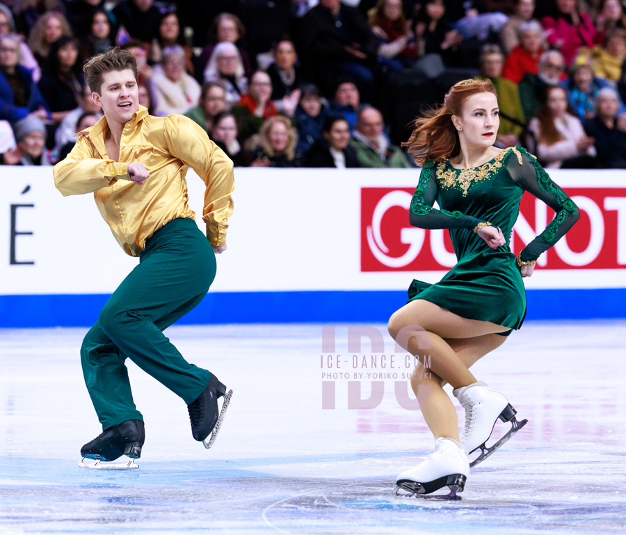 Carolane Soucisse & Shane Firus (IRL)