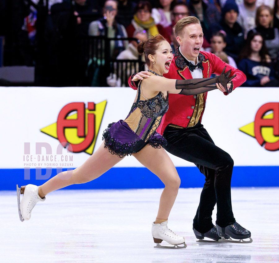 Yuka Orihara & Juho Pirinen (FIN)