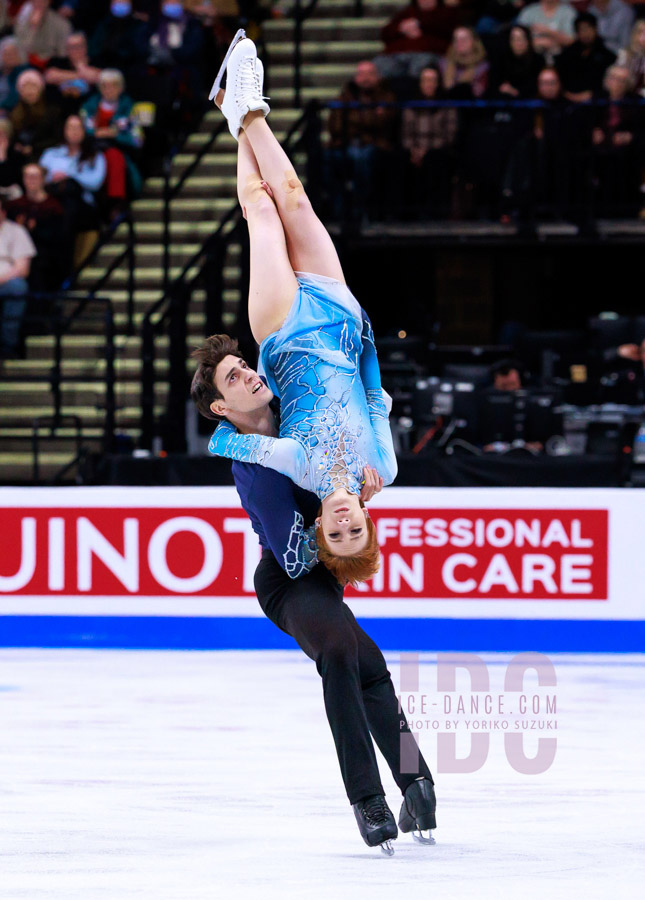 Evgeniia Lopareva & Geoffrey Brissaud (FRA)