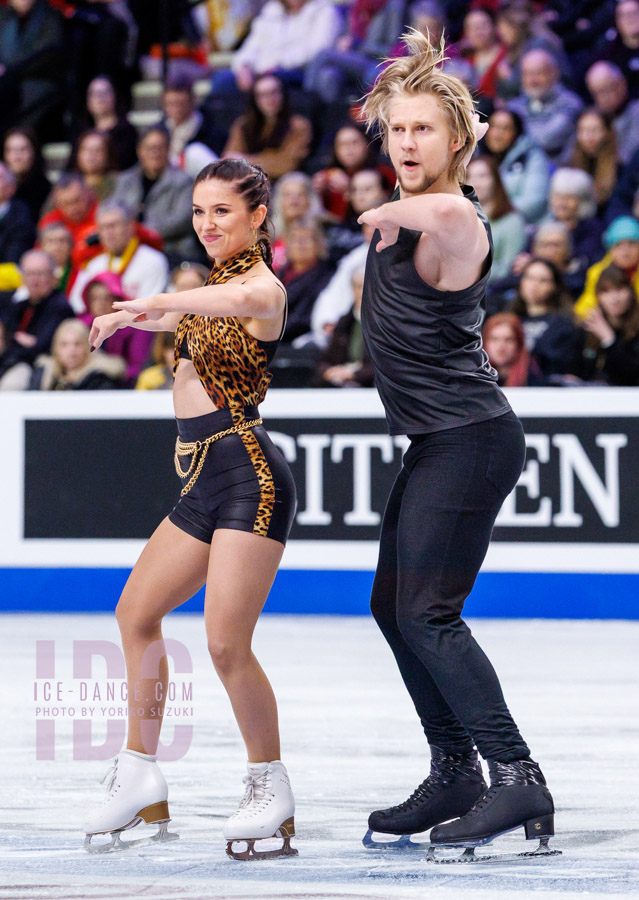 Zoe Larson & Andrii Kapran (UKR)