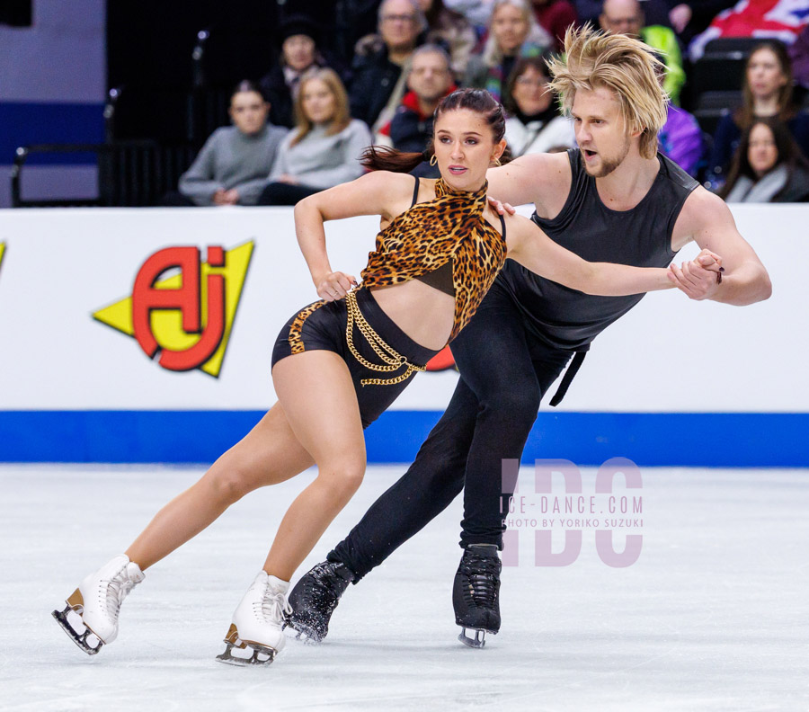 Zoe Larson & Andrii Kapran (UKR)