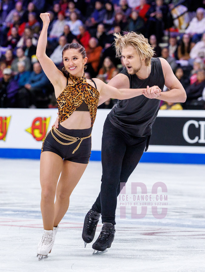 Zoe Larson & Andrii Kapran (UKR)