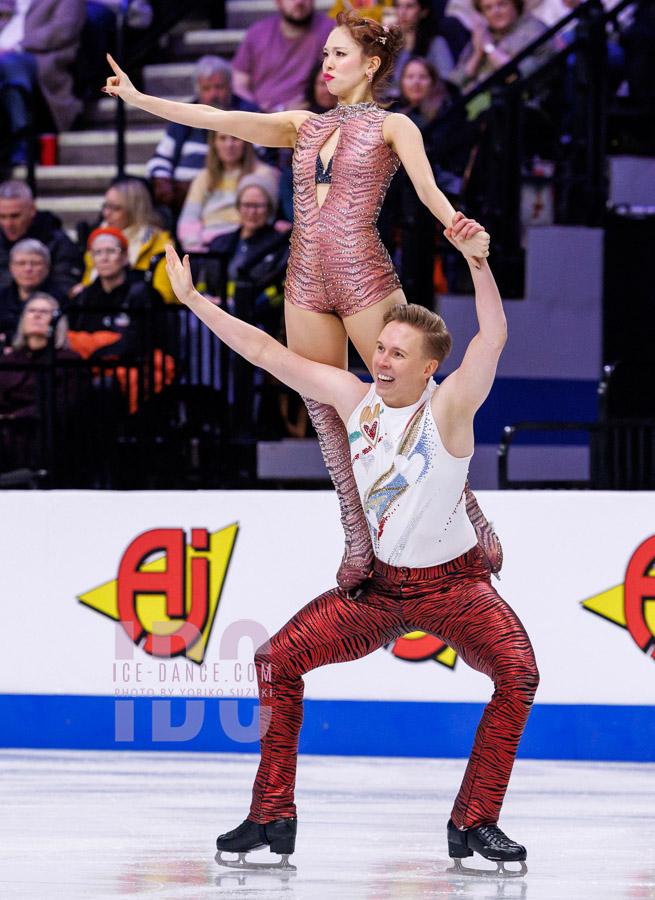 Yuka Orihara & Juho Pirinen (FIN)