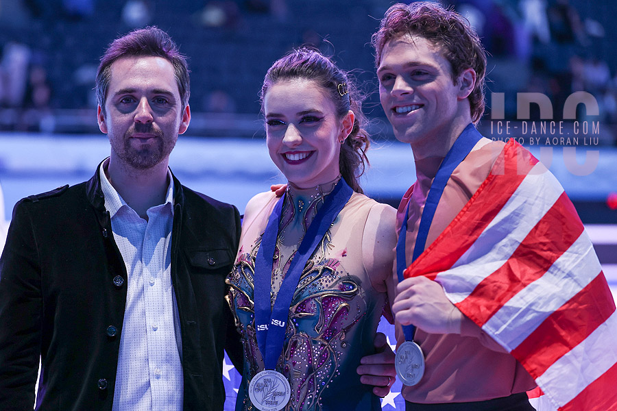 Green & Parsons with coach Greg Zuerlein