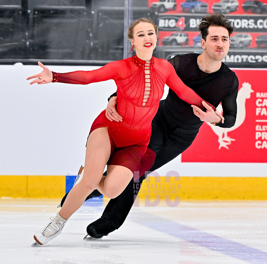 Nadiia Bashynska & Noé Perron