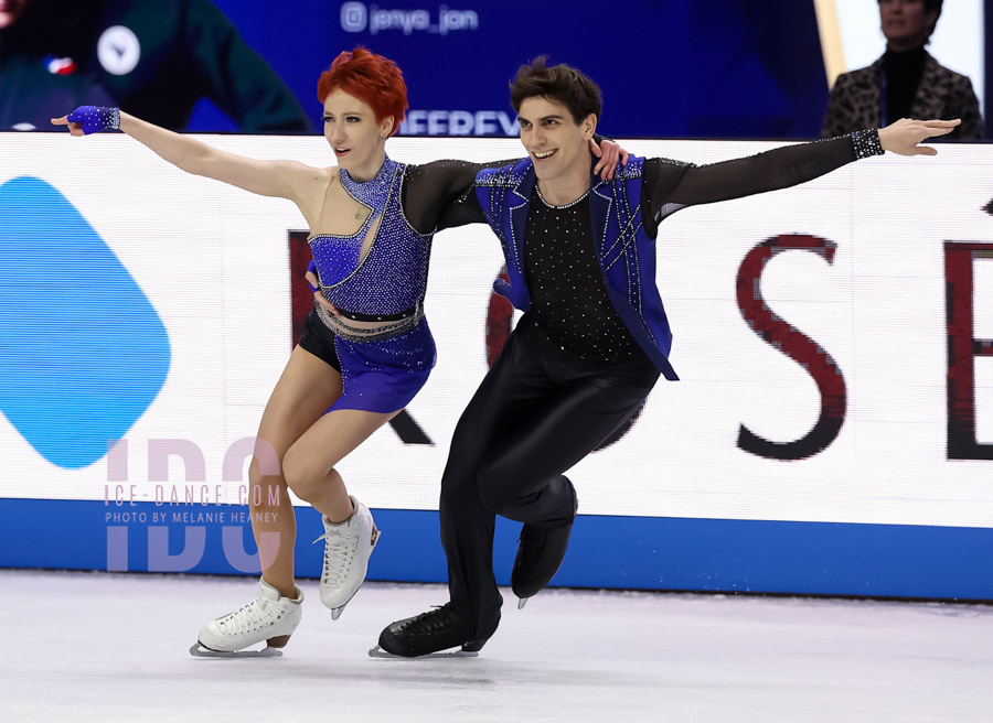 Evgeniia Lopareva & Geoffrey Brissaud (FRA)