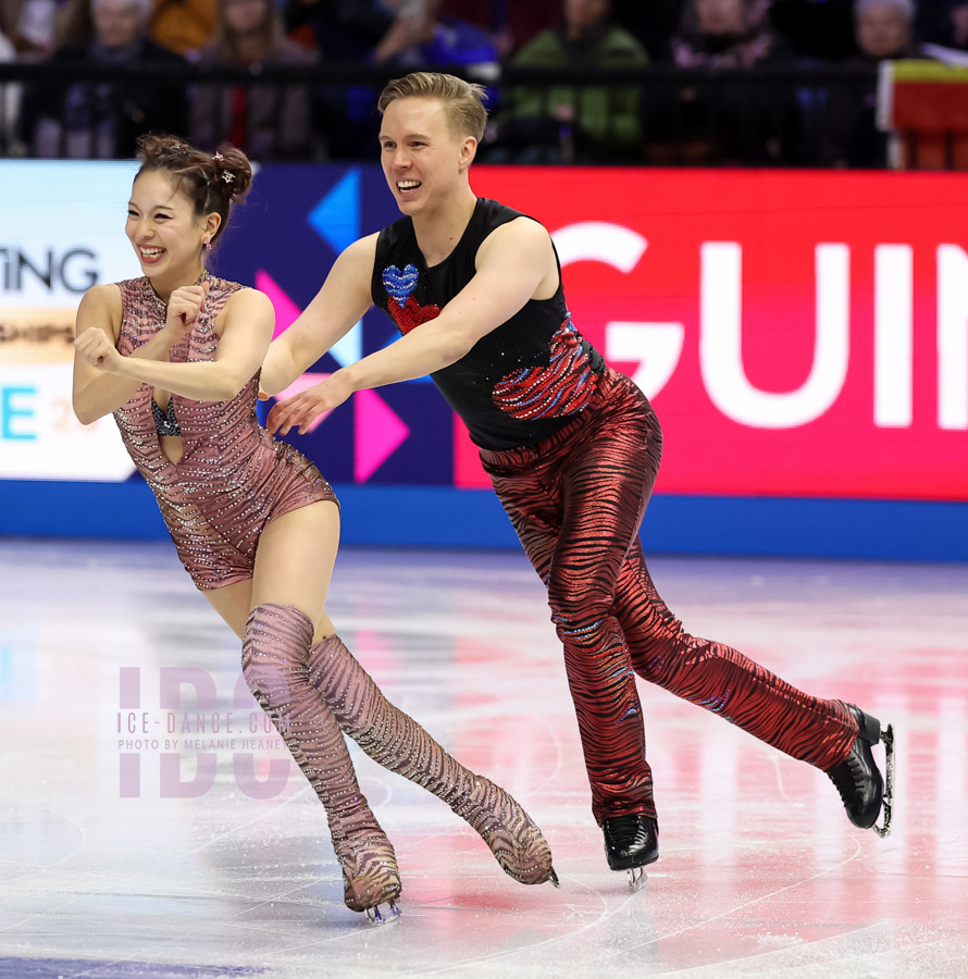 Yuka Orihara & Juho Pirinen (FIN)