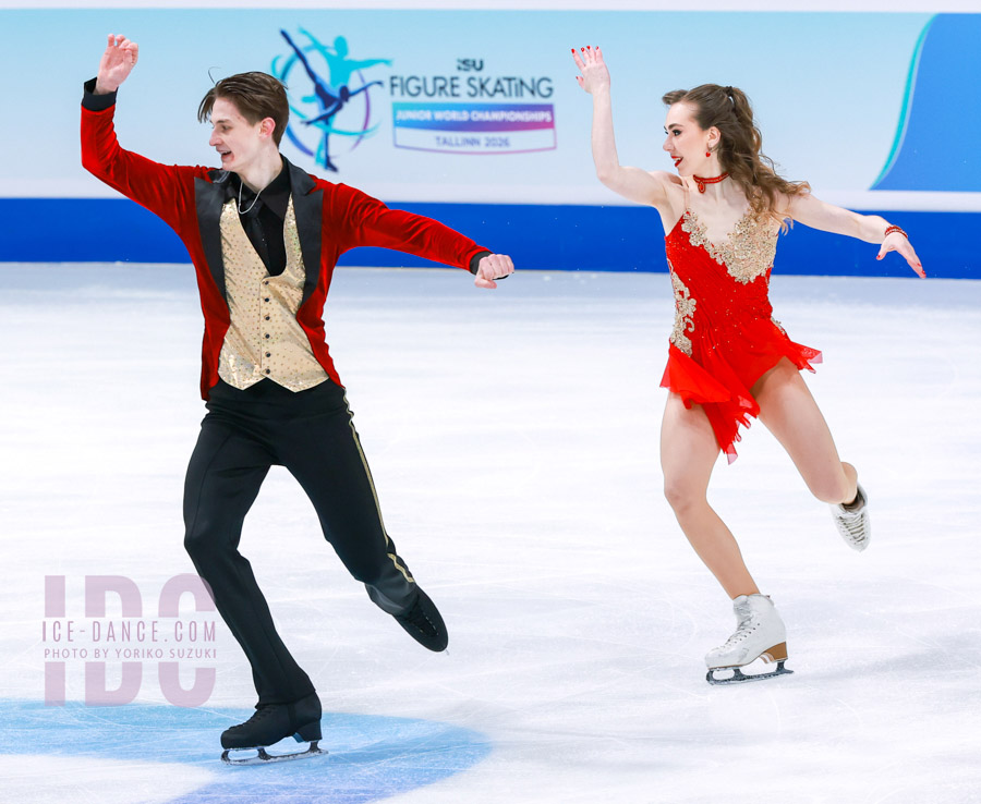 Iryna Pidgaina & Artem Koval (UKR)