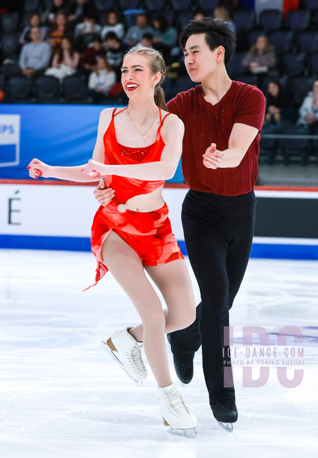 Michelle Deych & Ryan Hu (USA)
