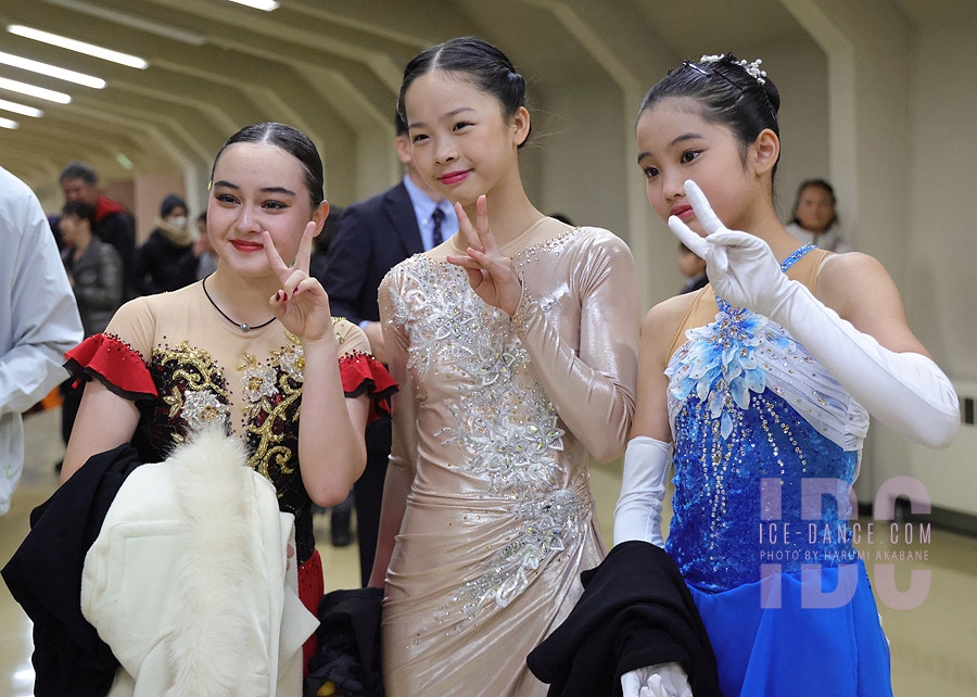 Erin Akita, Nahona Yahata and Tori Yabushita 