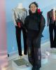 Johnny Weir with his "The Swan" costume